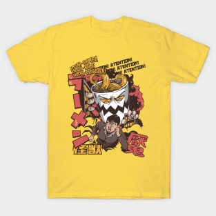 Japanese ramen attack T-Shirt